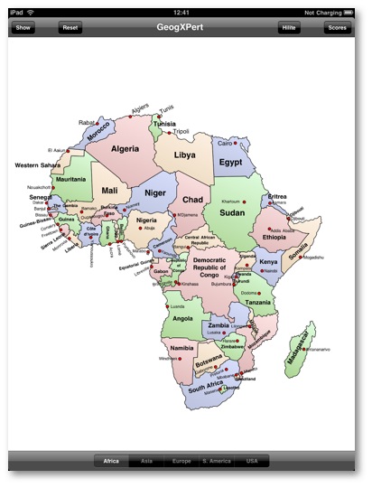 Fill In Map Of Africa 77